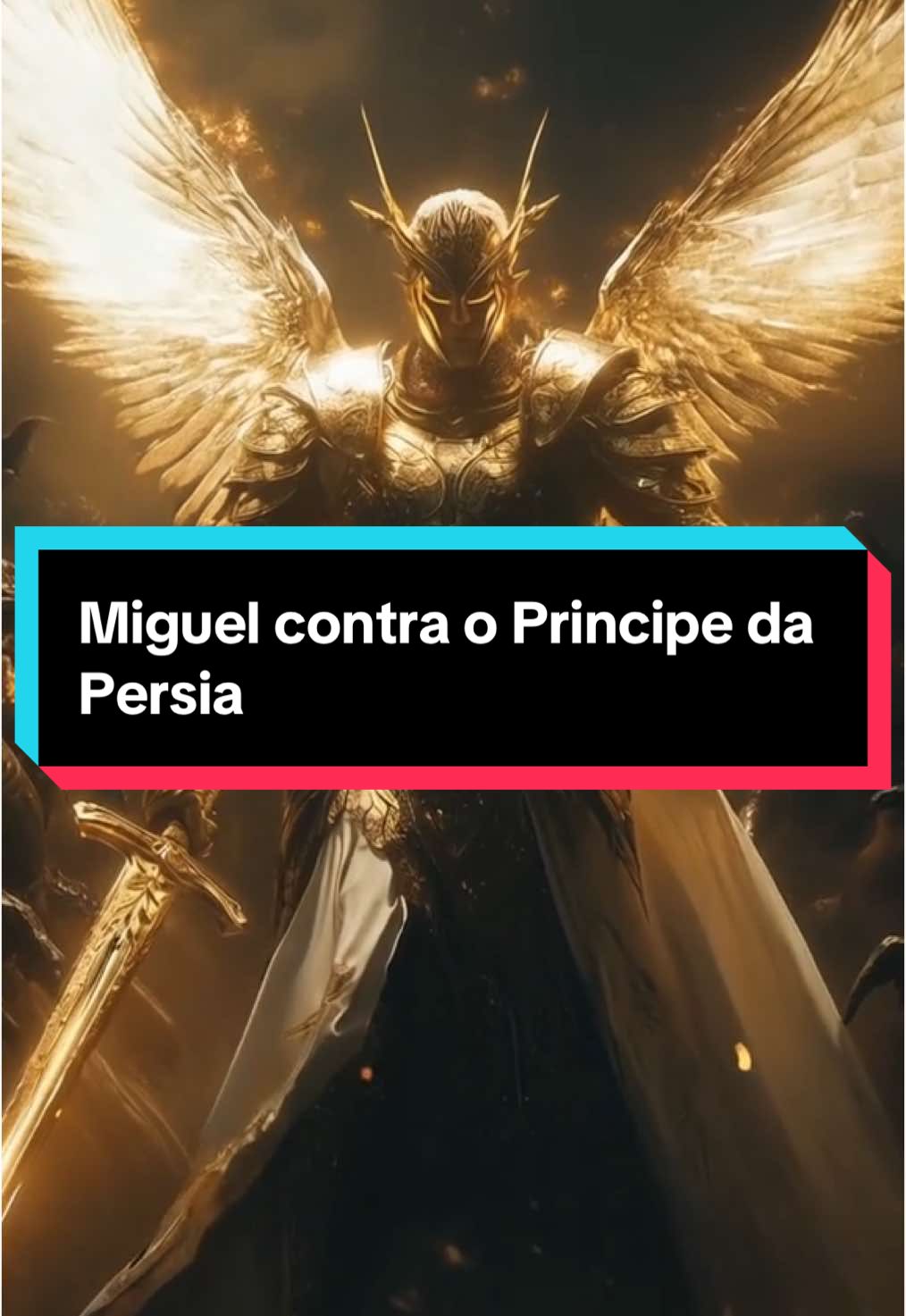 A batalha de Miguel contra o príncipe da Pérsia #profecia #deus #anjo #biblia  #batalhaespiritual  #ForçasCelestiais #ArcanjoMiguel #ProfeciaDeDaniel