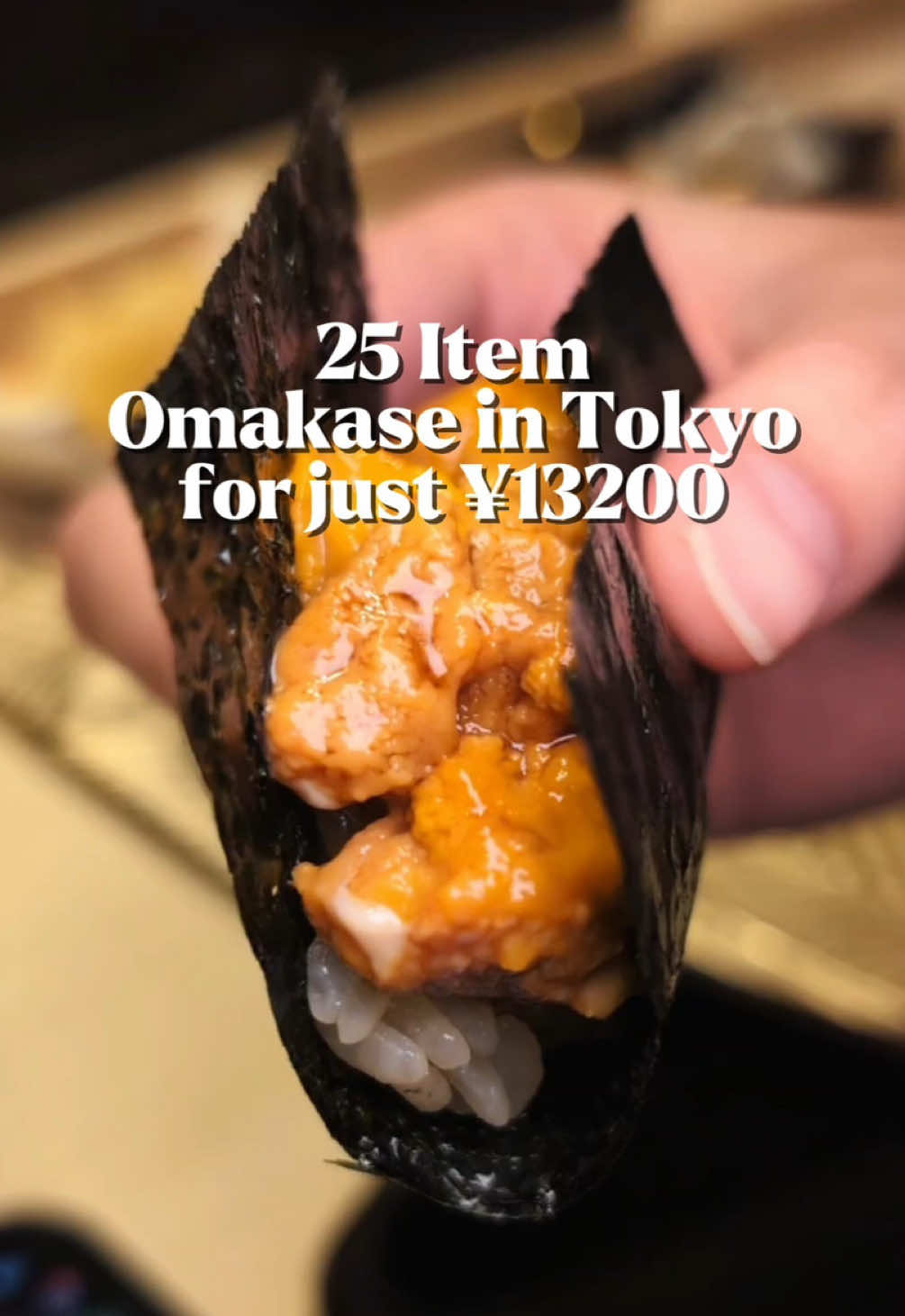 It’s a must to experience an Omakase when you’re in Tokyo! This place dishes out 25 items for their Omakase for just ¥13200, approx SGD115, which is so worth it!  From delicious Uni Handrolls, to Otoro and Akami Tuna, and even aged sushi, the value for money you’d get here is so good! I even got to enjoy my personal favourite the Grilled Engawa Flounder Fin sushi that always melts in your mouth! One of the more interesting dishes was the Steamed Abalone that is served in a a sauce created from Abalone, and then a rice ball is added in after to make it into a Seafood Risotto that was so rich in flavour! The Omakase Set we had was called Hanazono, and serves 16 Sushi alongside 9 Dishes, for ¥13200 per person 🤤 📍 Shibuya Sushi Labo, Tokyo #creatorsearchinsights #WhereToEat #tokyo #tokyofood #shibuya #omakase #sushi #japanfood #traveljapan #sgfoodie #eahton 