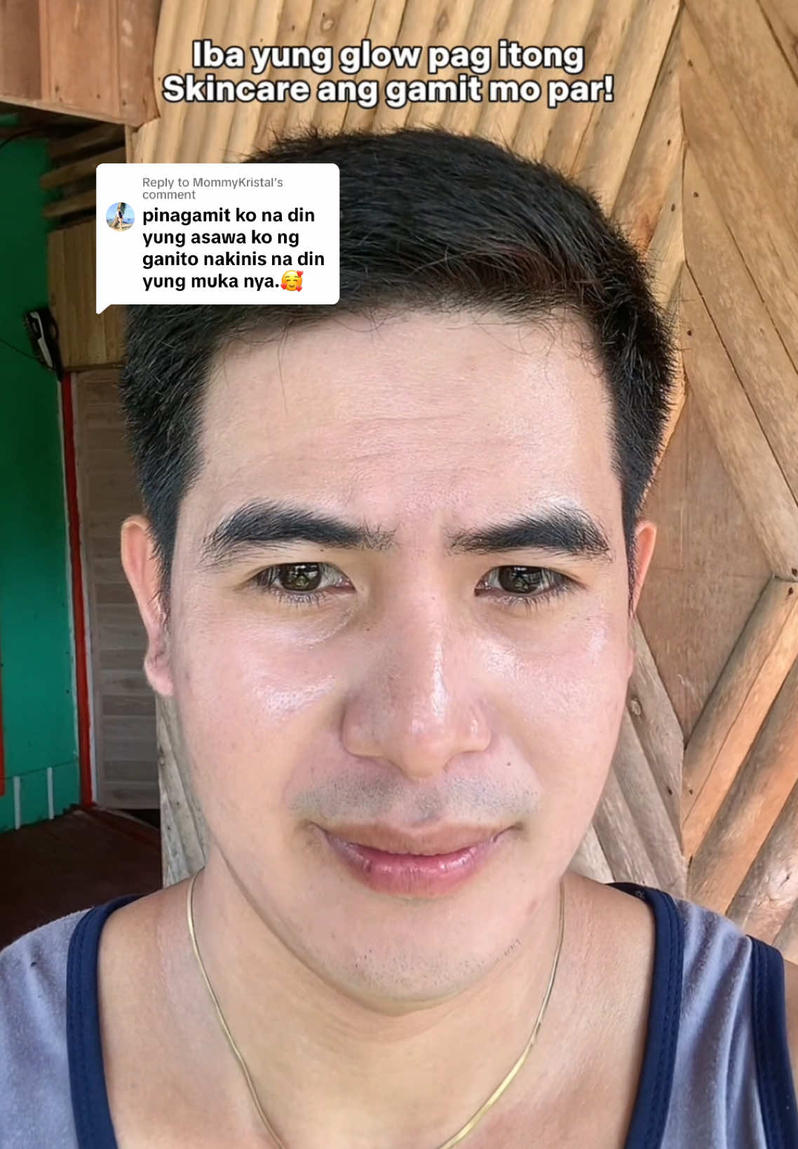 Replying to @MommyKristal 190 pesos lang kikinis kana!!!😍😱💯 #glow190 #glow190rejuvenatingset #glow190skincare #glow190honestreview #rejuvinatingset 