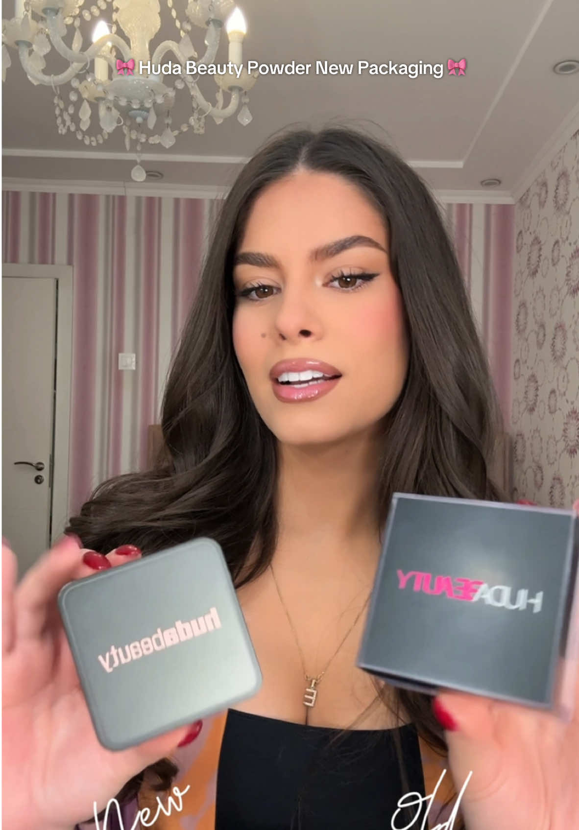 Huda Beauty e ka ndryshu llogon edhe paketimin po produktet jane te njejtat 😊 @Hudabeuty #hudabeauty #hudabeautynewpackaging #easybake #hudabeautyeasybake #fyp #creatorsearchinsights 