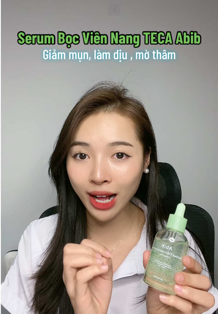 Làm dịu da kích ứng đỡ đúng nhanh luôn á mấy bà , mát lạnh da #abib #serum #serumviral #abibserum #abibheartleaf #serumgiammun #serumlamdiuda #phuchoidayeu #xuhuong #xuhuongtiktok #skincare #vananhonni 