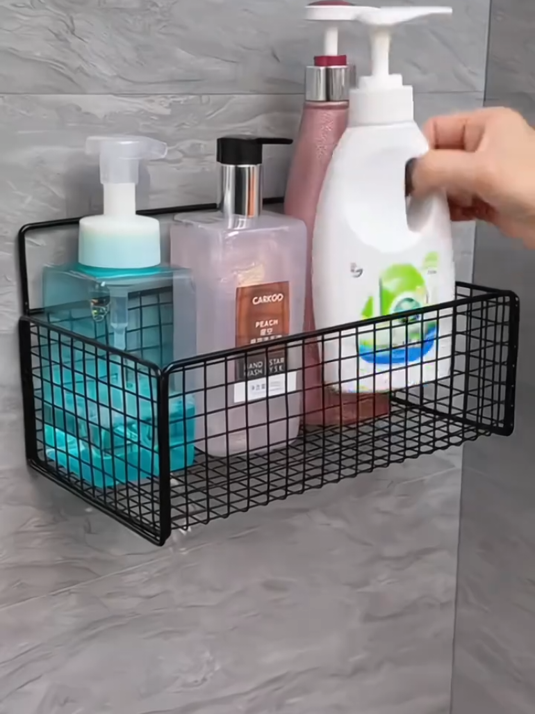 Wall mounted storage rack #tiktokshopph #tiktokpaydaysale #tiktokshoppaydaysale #TikTokShop #tiktokshopbudol #FridayFriyay #BonggangFridayFriyay 