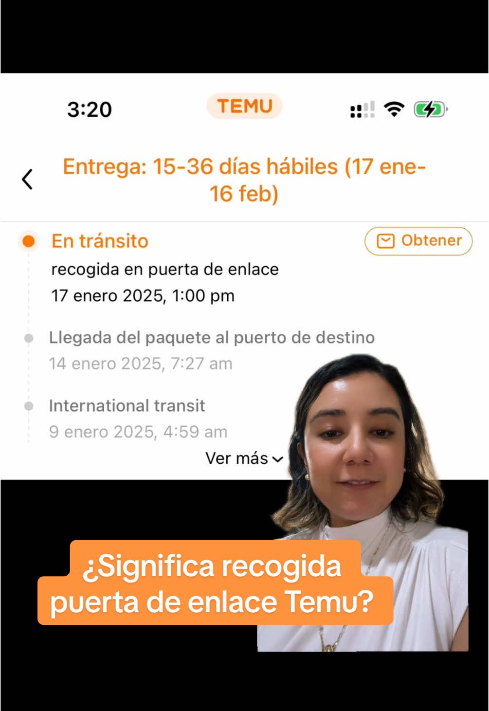 ¿Que significa recogida de puerta de enlace en Temu?  #temu #fyp #compras #comprasonline #greenscreen 
