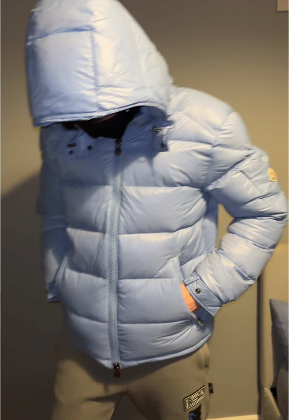 Moncler Maya - Baby Blue/€150 - message me on telegram or instagram to order link in bio📲 #fyp #foryou #fypシ #viral #trending #moncler 