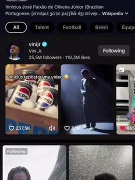 @Vini Jr. follow back ? #vinicius #realmadrid #cr7 #reposted #edit #football