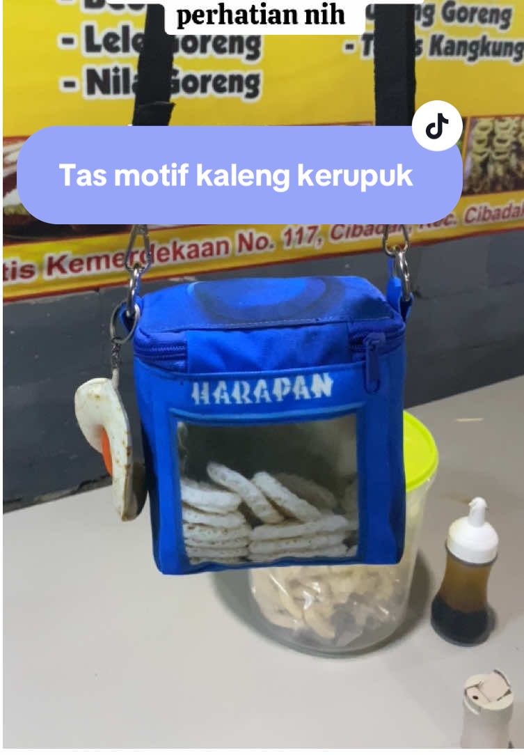 Tas selempang motif kaleng kerupuk  #tasviral #tasunik #taskerupukkaleng 