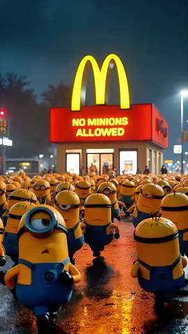 MINIONS MCPOOP 😭🍟 #cupcut #capcut #minions #mcdonalds 