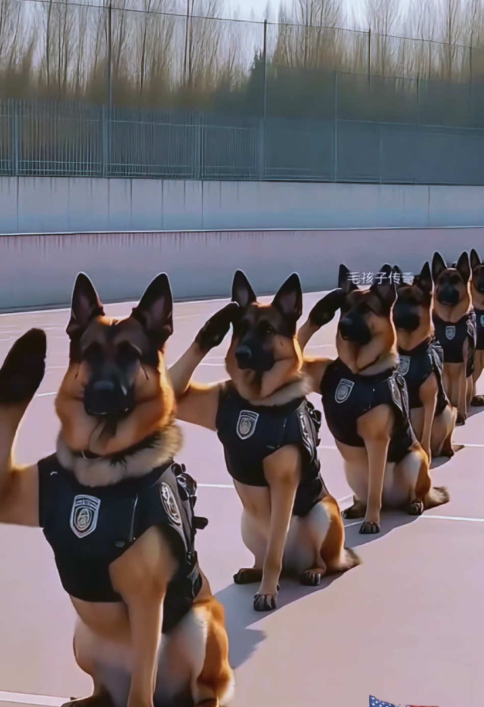 Amazing! 🦮🇺🇸❤️🏆🥇🏅! #military #fyp #foryou #viral #dog #dogsoftiktok #traningdog #k9 #militarydog #k9dog #k9police #handler #trending #malinois 