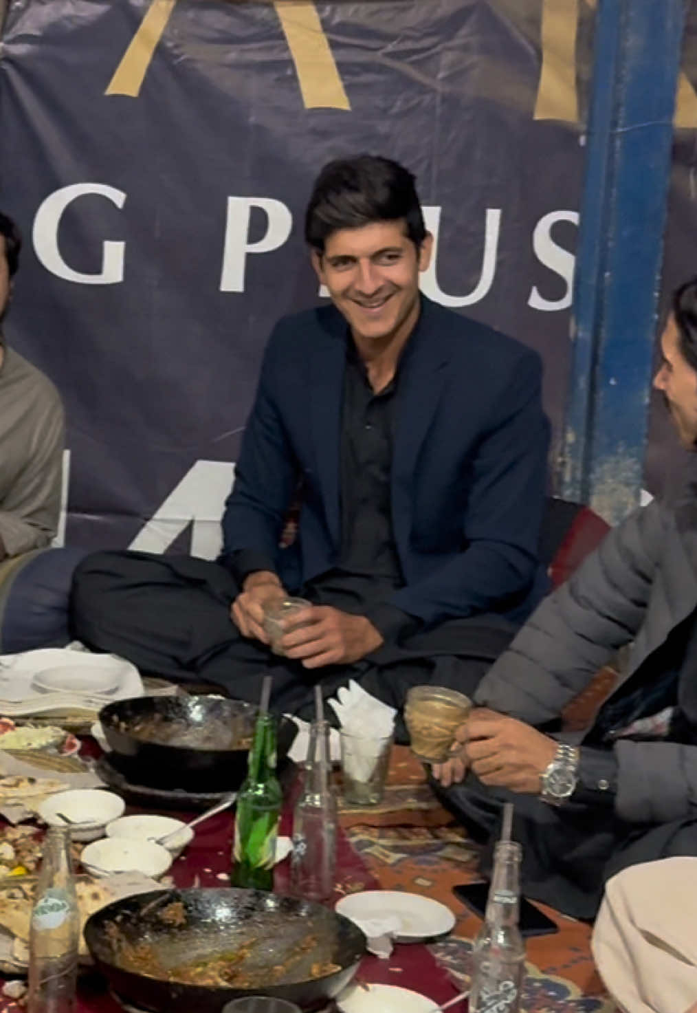 Dinner at Dhaaba with friends and Cousins. @Abdul Malik Khan @Iqbal katawazai  #mirhamza #foryou #fy #viral #pushtoon 