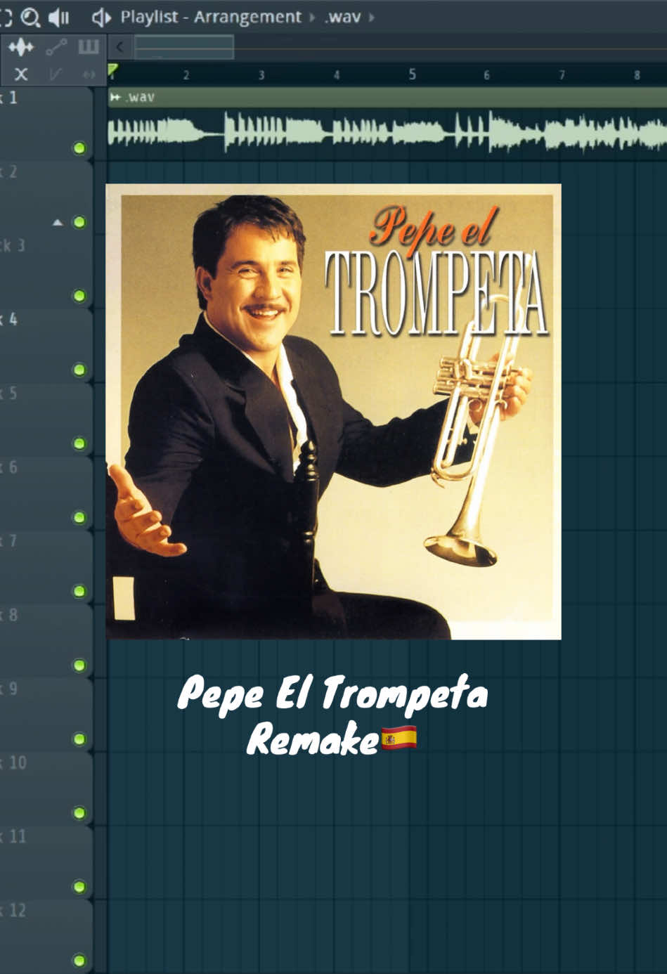 Pepe El Trompeta Remake 🇪🇸 #toro #españa🇪🇸 #flstudio #beatmaker #remake #pepeltrompeta 