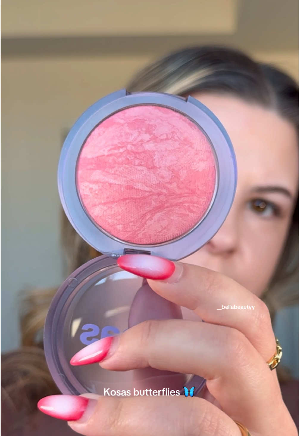 Possibly my fave @Kosas powder blush!!  #kosas #makeup #blushislife #blush #powderblush #pinkmakeup #makeupfyp #pink #blusher #makeupreview 