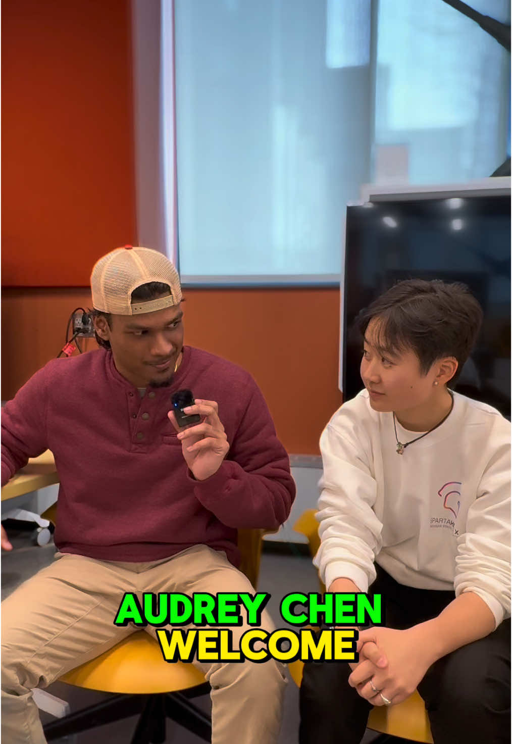 Went to a hackathon n we found Audrey Chen