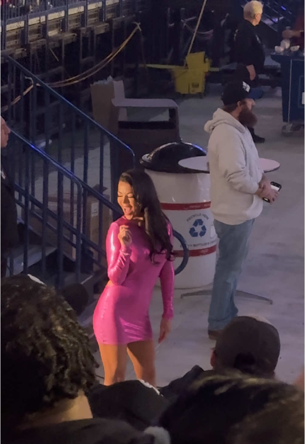 Jackie Redmond was serving looks last night.😍 #WWE #wrestling #wrestletok #jackieredmond #RoyalRumble #foryou #foryoupage #fyp 
