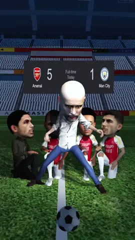 Arsenal 5-1 Manchester City Highlights 🔥#Arsenal #mancity 