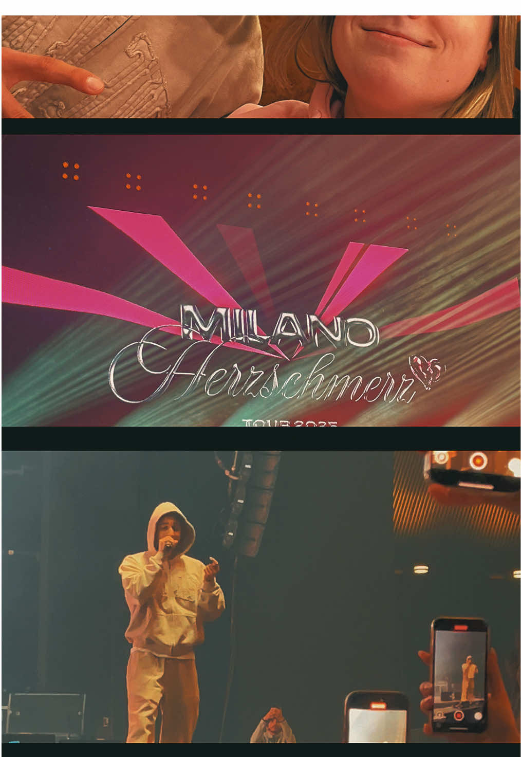 @MILANO - Herzschmerz Tour 2025 🩷✨ #memories #herzschmerztour2025 #cestmilano #cestsuis #konzertvibes #concerts 