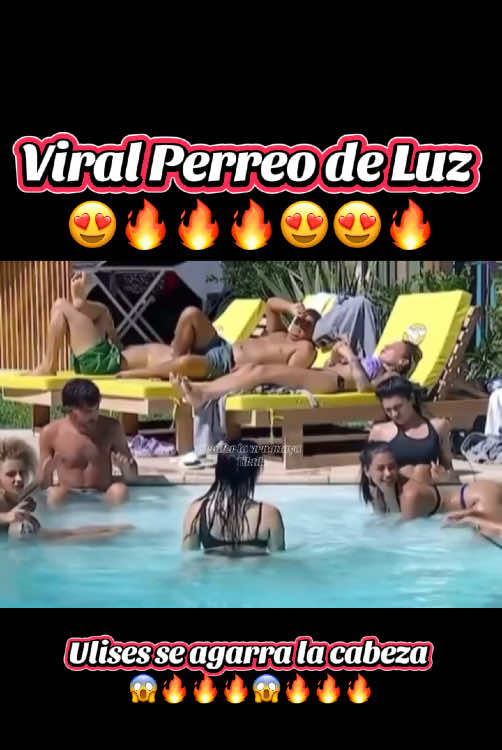 Luz perreando en la piscina de la casa de gran hermano y Ulises se agarra la cabeza   #granhermano #gh2025 #tvargentina #telefe