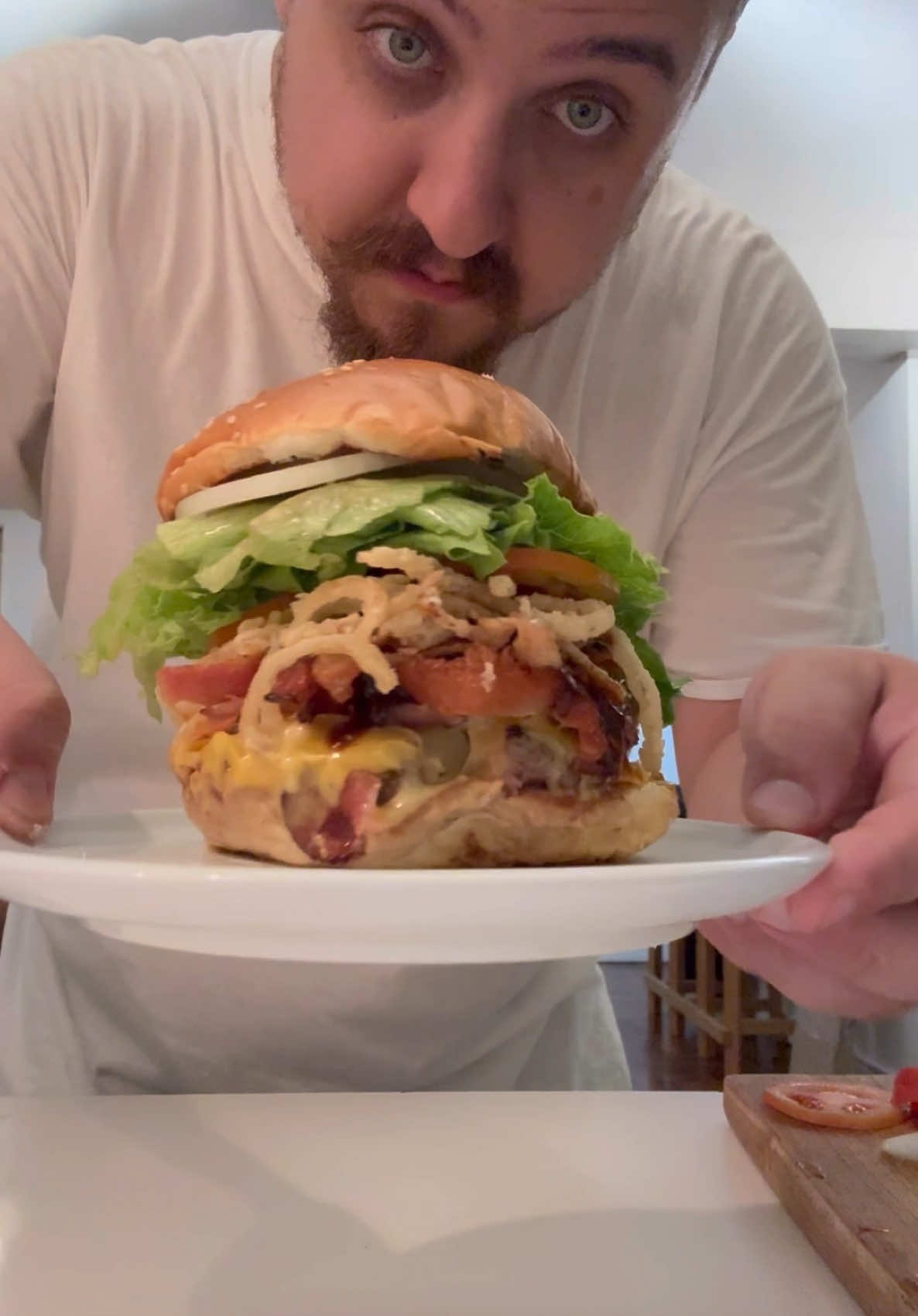 Vou comer mais salada esse ano 🥬🍅🧅 #Foodie #asmr #review #tiktokfoodie 