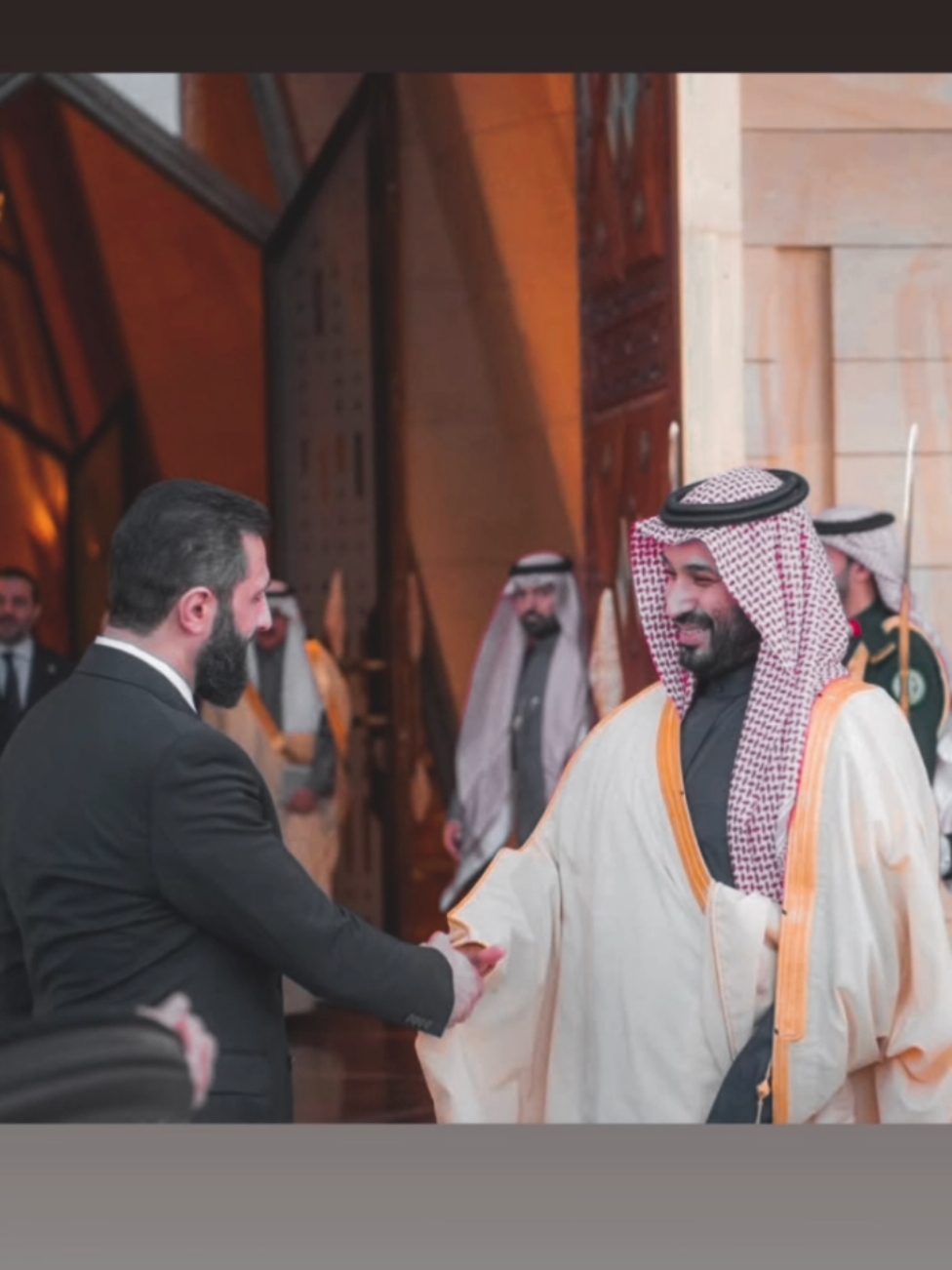 #أحمد_الشرع #محمد_بن_سلمان #🇸🇦 