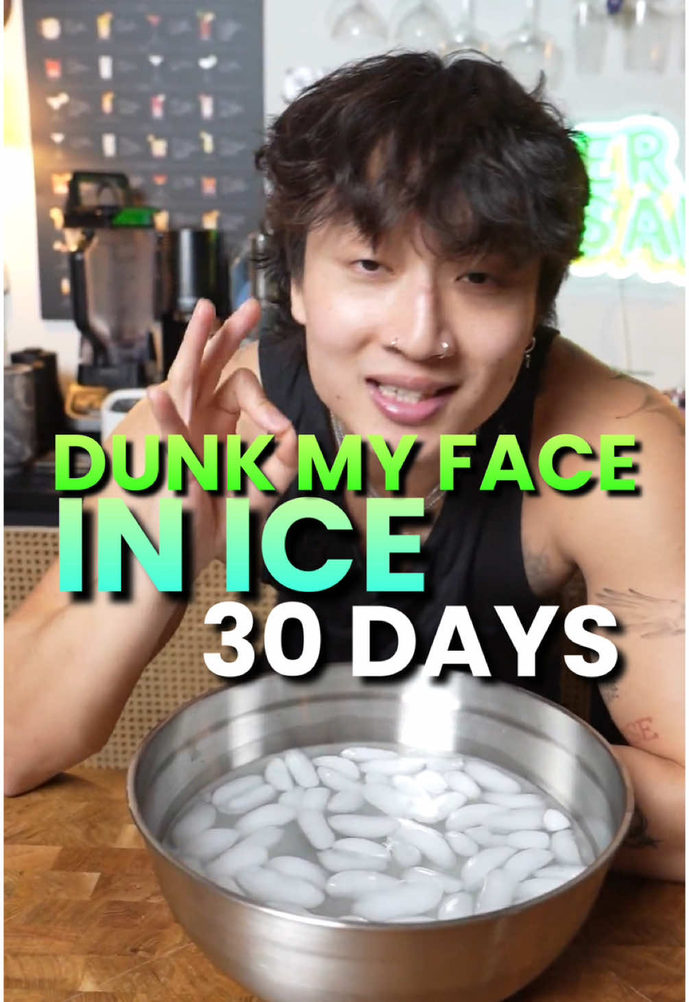 one of my favorite little trends. got me for life #health #wellness #icebath #healthhacks 