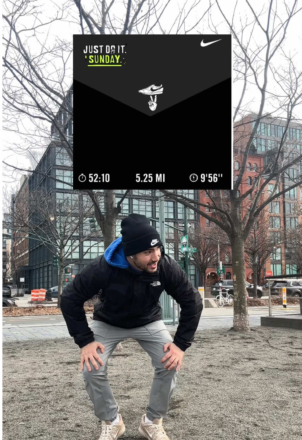 It was a cold one but no better way to start the week #Running #run #sundaymiles #nyc 