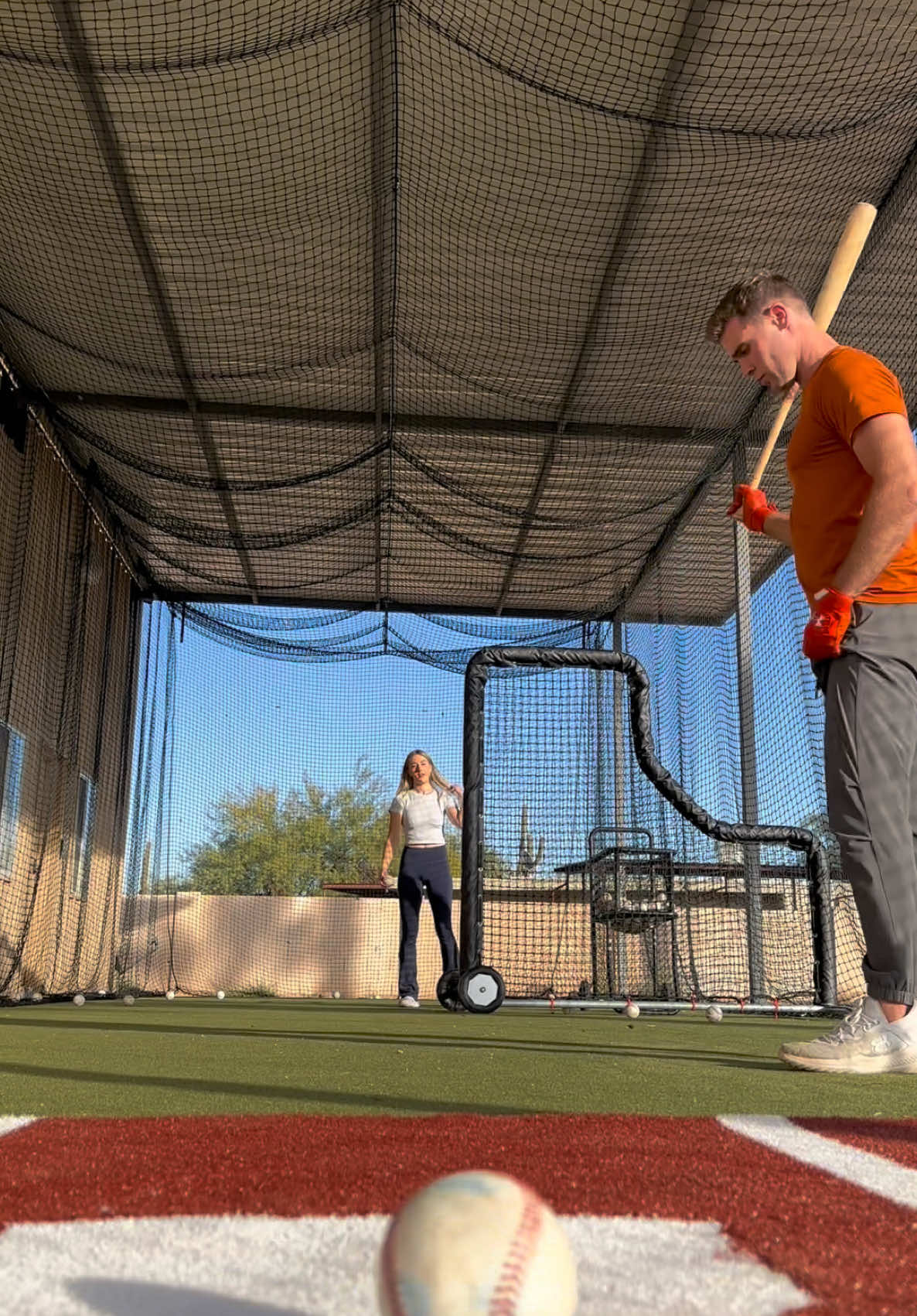 Replying to @Emily here’s our recipe for cage dates 😂