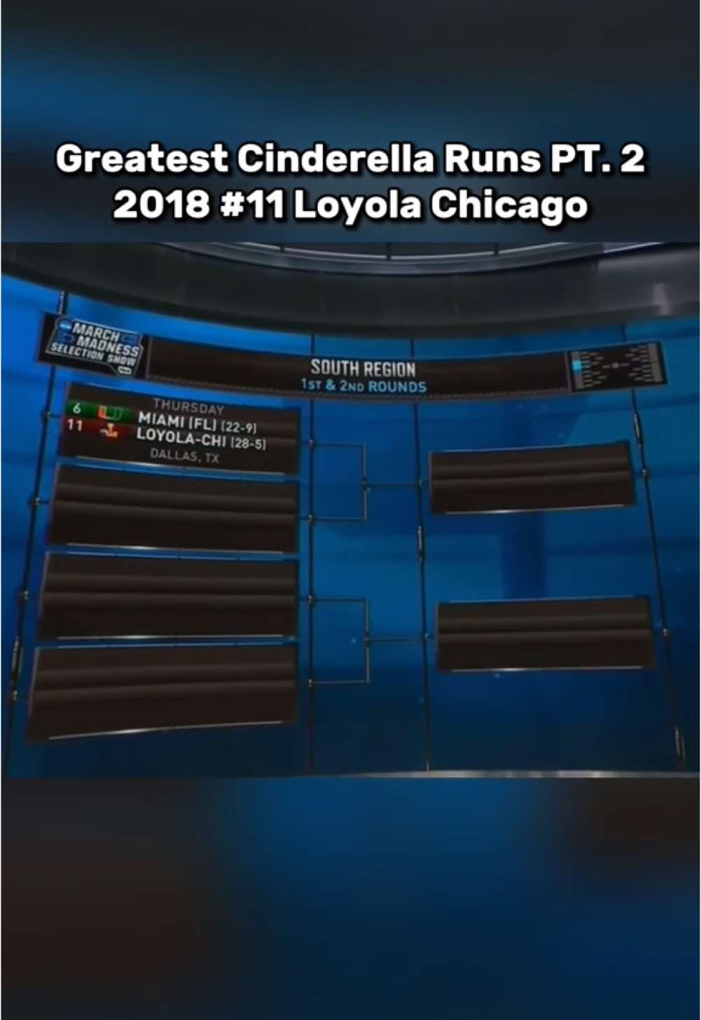 One of the greatest Cinderella runs of all time 💯 #fyp #foryoupage #viral #MarchMadness #ncaabasketball #collegebasketball #cbb #loyolachicago #sisterjean 