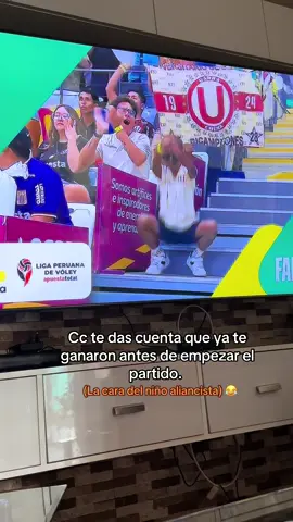 La cara del niño aliancista. 😂 #fyp #flypシ #fouryou #paratiiiiiiiiiiiiiiiiiiiiiiiiiiiiiii #latina #universitariodedeportes #ydaleu #voley 