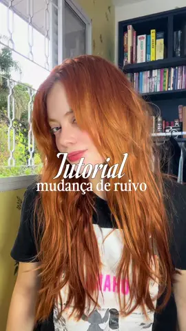 Como pintar todo o cabelo #tutorial  Usei Encanto Colors da Beleza ruiva cor 9.44 ox 30  Temos CUPOM: MAJU  #ruiva #ruivas #redhair 
