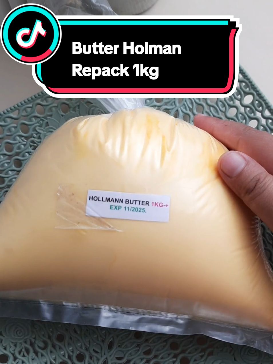 Butter Holman repack 1kg #bahankue #butter #holman #terjangkau #promo 