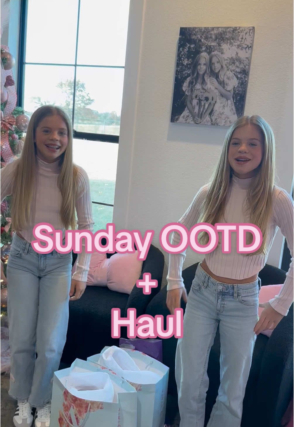Sunday OOTD + Haul  #outfitoftheday #haul #clothes #twins #MomsofTikTok #outfitideas 