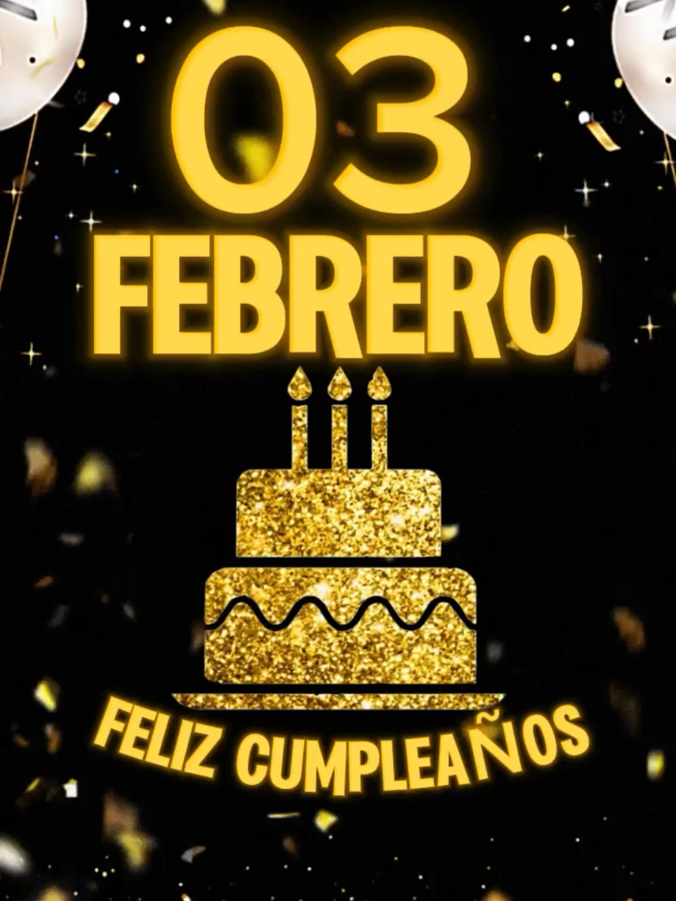 Feliz cumpleaños para dedicar🎂🎁🥳#felizcumpleaños #felizcumpleaños🌹🎂🧁🎁🎉🎊 #paradedicar #03defebrero #felizcumple #felicidades #felizcumpleaños #Viral #fyp #CapCut #parati #felizcumpleaños #felizcumpleaños🌹🎂🧁🎁🎉🎊 