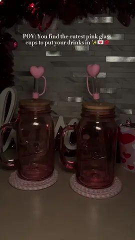 Pink Glass Mugs with Lids & Straws✨😍😍 | Trending Cups | Cute Mugs #spotlightfinds #tiktokshopfinds #fyp #paratiiiiiiiiiiiiiiiiiiiiiiiiiiiiiii #newmugs #pinkmugs #pinkcups #cutecups #coquette #ValentinesDay #valentinesdaygift #vasos #vasosbonitos #fypシ #foryourpage 