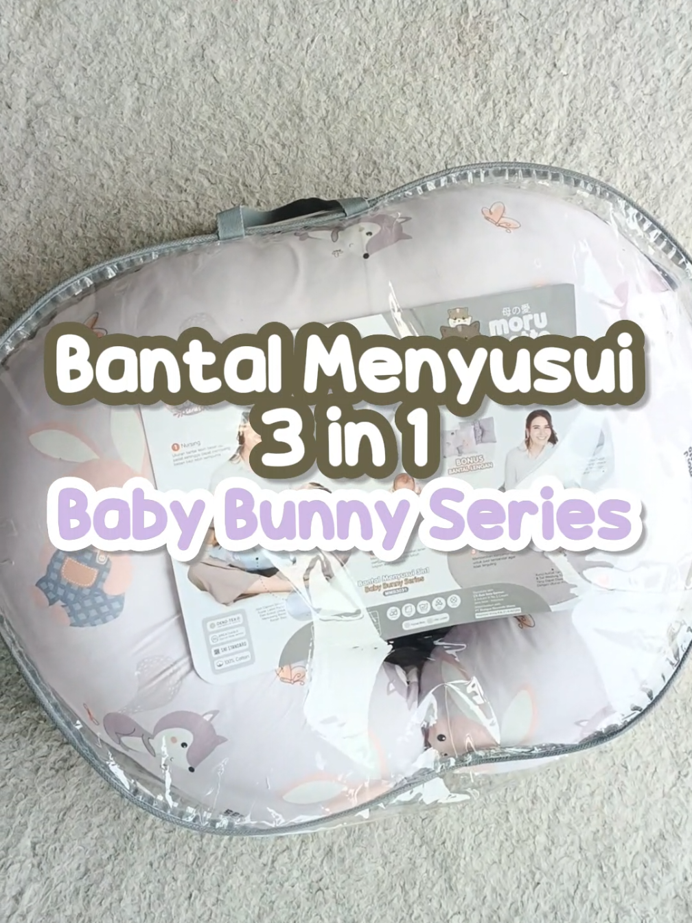 Bantal menyusui Baby Bunny Series siapa yang sudah punya moms ?🥰😍✨❤️ #morumotto #bantalmenyusui #perlengkapanbayi #bansui #rekomendasi 