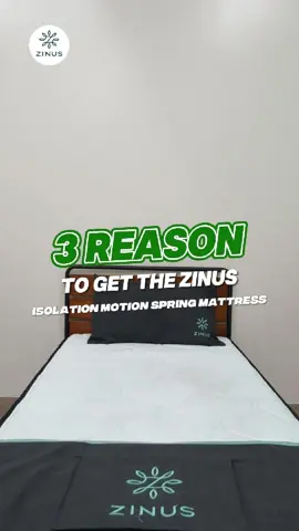 🌙 3 Reason Why You Need the Zinus Motion Isolation Spring Mattress!🛏 Unmatched Comfort that you can Experience restful sleep with individually pocketed coils that adapt to your body, ensuring a peaceful night without disturbances🌿#Zinus #mattress #mattressinabox #discount #freeshipping #yellowbeg #tryit #freegif