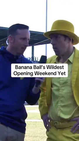 This Banana Ball tour is shaping up to be LEGENDARY! More entertainment. More speed. More trick plays. More must-watch moments. Opening Weekend was special and we’re still in the first inning! 🍌🔥⚾