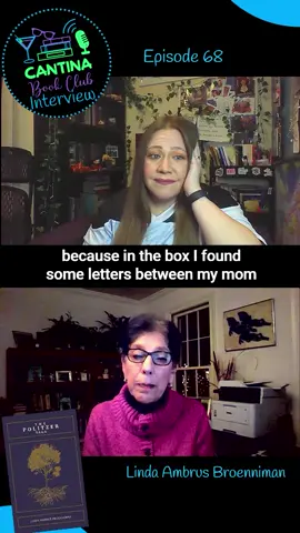 Linda Ambrus Broenniman shares what she learned when she found her parents letters to eachother from the past. Full interview on episode 68 of the Cantina Book Club Podcast!  #podcastepisode #podcastclips #podcast #podcastersoftiktok #bookchat #authorinterview #podcastinterview #BookTok #books #memoir #nonfiction