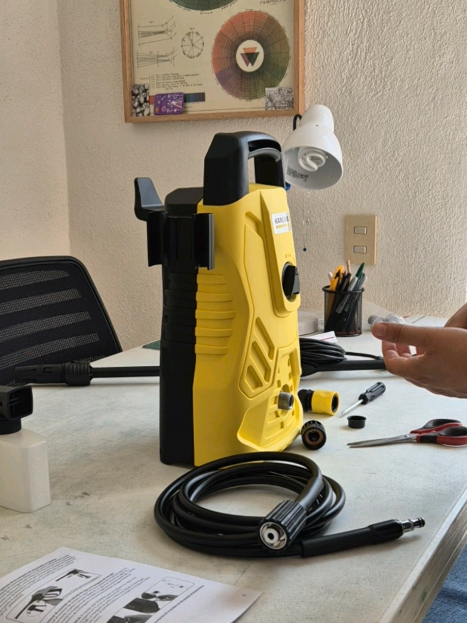 mi nueva herramienta favorita #karcher #unboxing #CleanTok #hidrolavadora #screenprinting #serigrafia #limpieza 