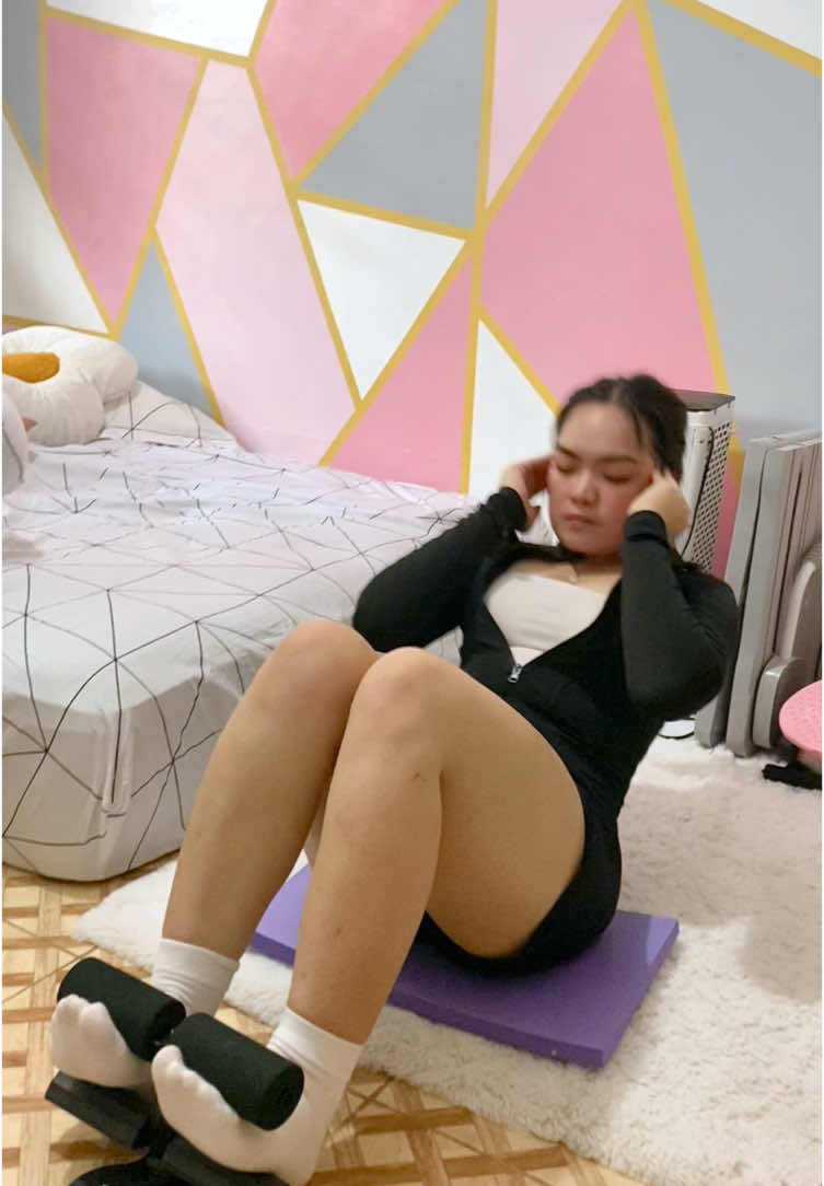 Tara na't mag DAY1 🙋‍♀️❤️ #situpbar #situpbarstandtool #homeworkout #womensworkouts 