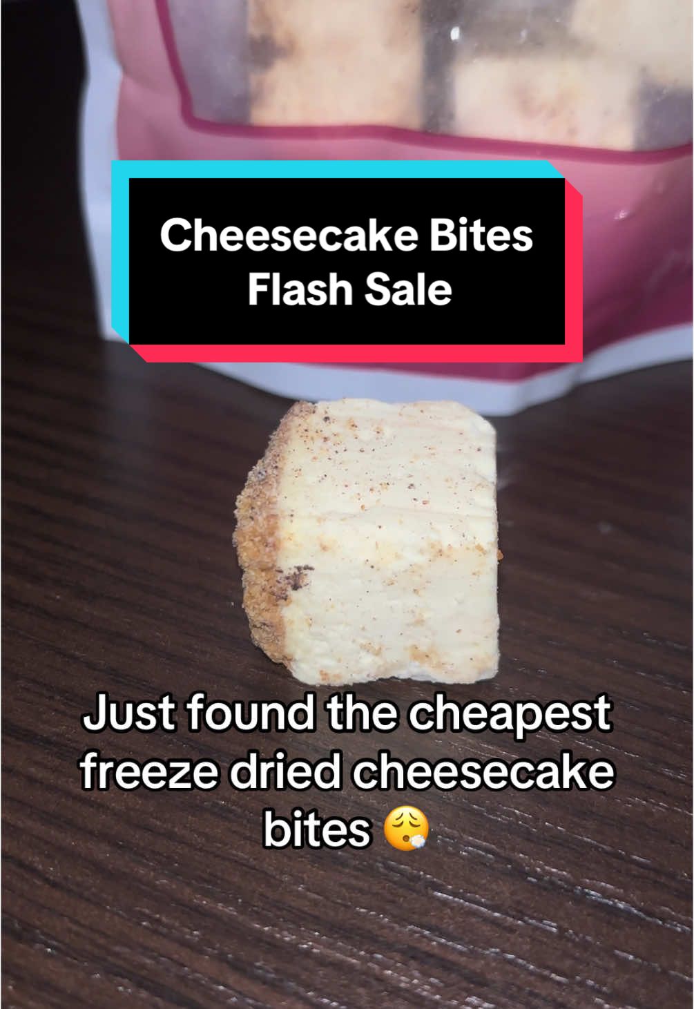 This is by far the best way to eat cheesecake #candy #freezedriedcandy #freezedried #tiktokshopfinds #tiktokmademebuyit 