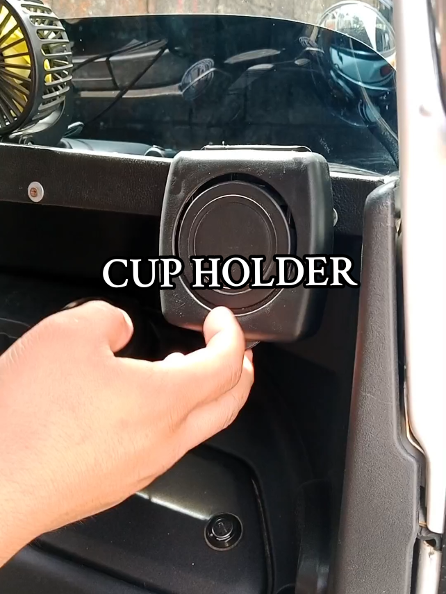 napaka convenient gamitin nitong cup holder na ito#cupholder #foldablecupholder #carcupholder #caraccessories #car #holder 