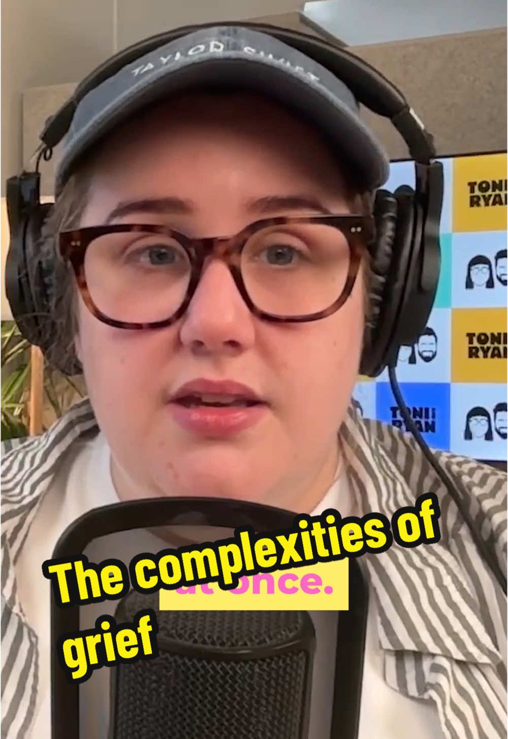 Toni Lodge so beautifully articulated how it can be hard to navigate the complexities of grief after someone you love passes away