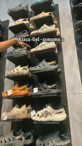 sendal asice gel sonoma's #fypage #foryou #fyppppppppppppppppppppppp #sepatu #sendal #asice #info #viral 