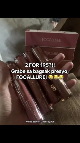 sale na naman si focallure 😭 #focallure #focallureliptint #focallurevelvety #sale #viral #budolfinds 