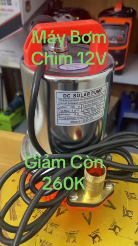 Máy Bơm Chìm Chạy Ắc Quy 12V #maybomnuoc #maybom12v #maybomchim #maybomnuocmini 