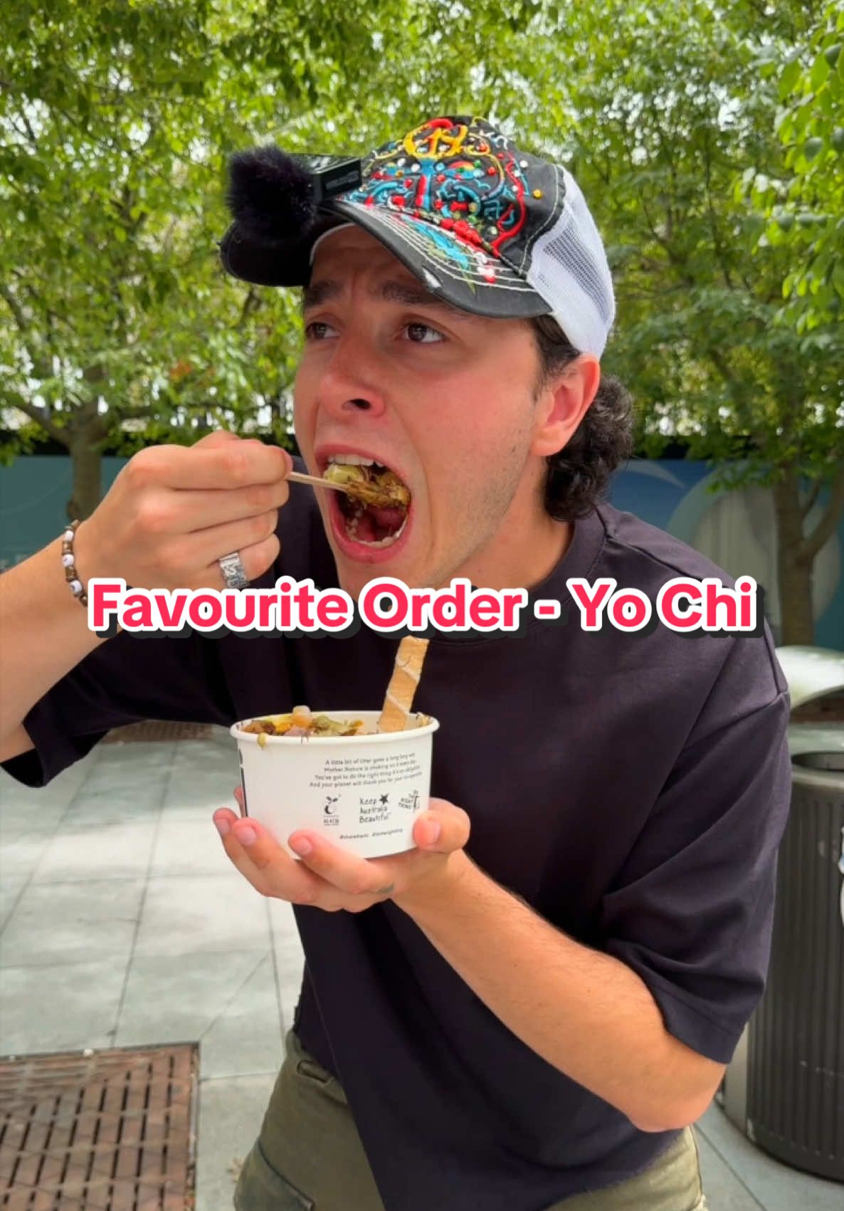 Trying @iloveyochi Workers Favourite Order! 😨 #foodreview #challenge #yochi #froyo #australia 