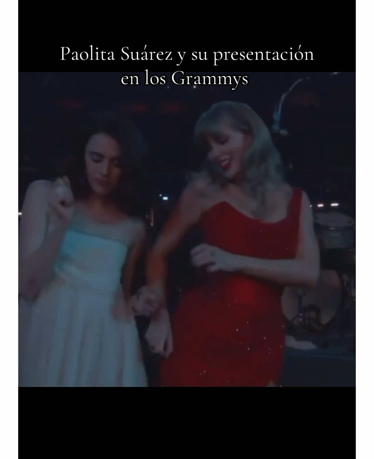 PAOLITA SUÁREZ 2 3 trucos en los #grammys #grammys2025 #alfombraroja #wendyguevara #paolitasuarez #lasperdidas 