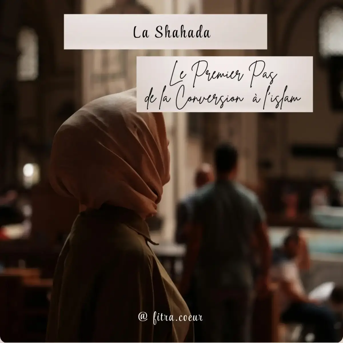 La Chahada : Le Premier Pas de la Conversion à l’islam  Tout commence par ces mots : 