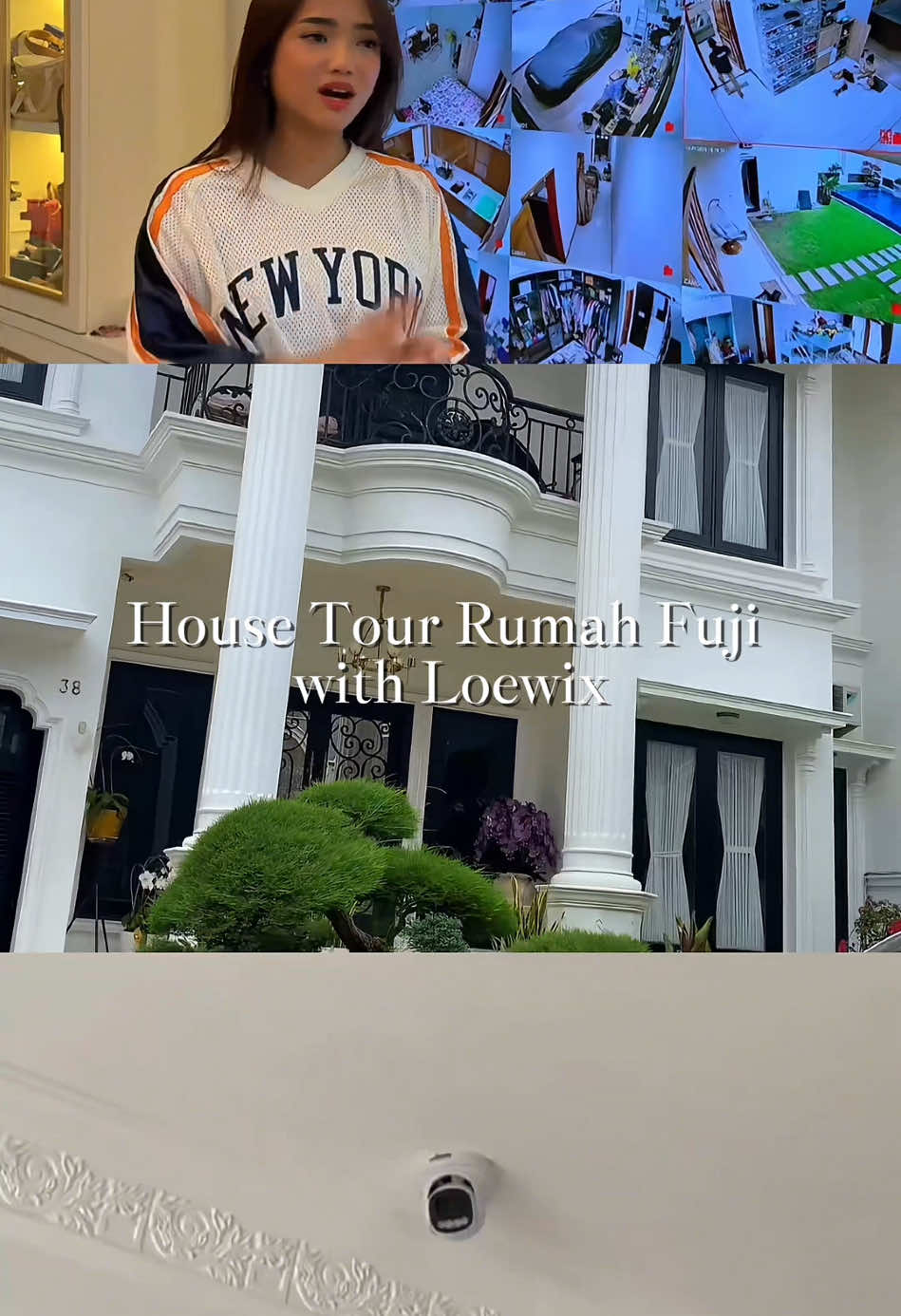 Ini dia yang ditunggu-tunggu hasil pemasangan CCTV LOEWIX dirumah @Fujiiian 🤩  Sekarang keamanan rumah Fuji jadi lebih maksimal dengan LOEWIX💛#Loewix #fuji #fujian #fyp #tanyaLOEWIX #brandlokal 