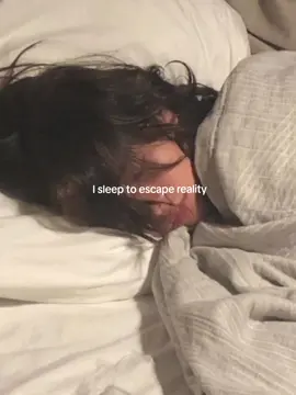 sleeping to escape everything  #fyp #fypsounds #fup #dontquityourdaydream #dontletthisflop #sleeping #sleepingbeauty #nappingisthebest #nap 