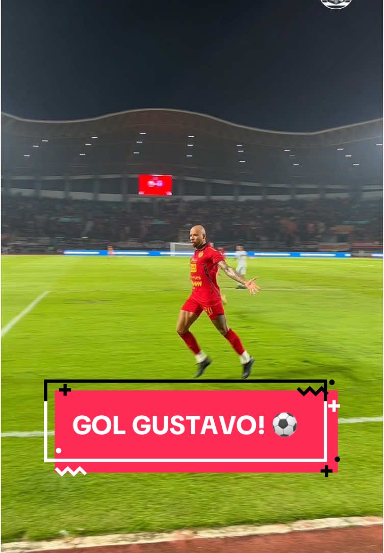 Gol ke-13 Gustavo Almeida ⚽️✅ #Persija 
